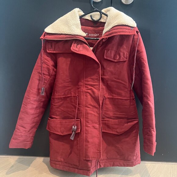 SESSÙN Pre-owned Winter Julie and Candy jacket - red - Picture 3 of 4